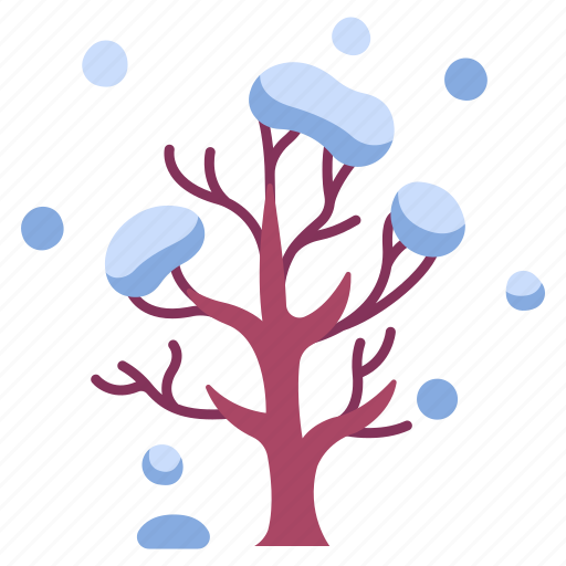 Branch, cold, nature, season, snow, tree, winter icon - Download on Iconfinder