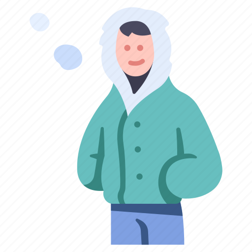 Clothes, cold, fashion, person, style, warm, winter icon - Download on Iconfinder