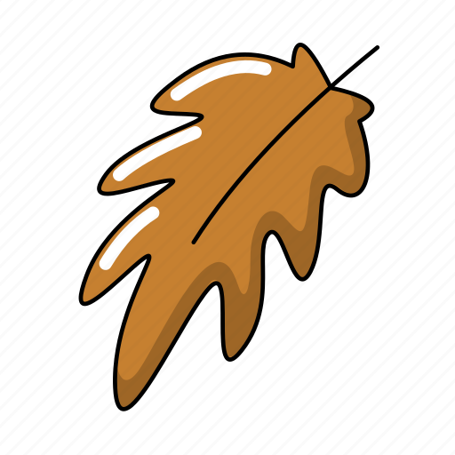 Brown, leaf, leaves, plant icon - Download on Iconfinder