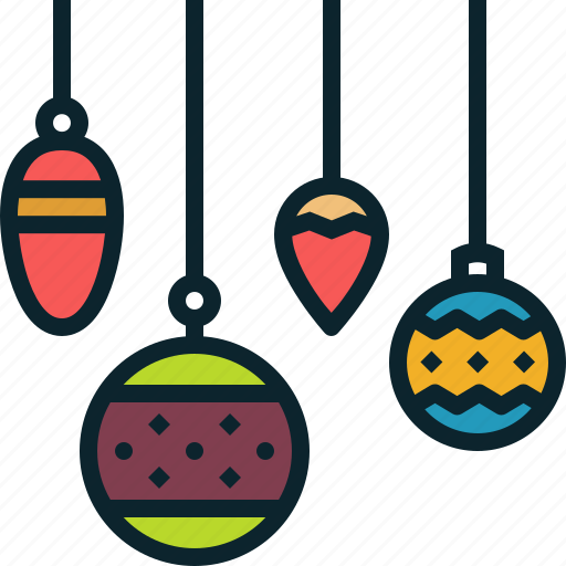 Ball, bauble, christmas, decoration, lantern, light, hygge icon - Download on Iconfinder