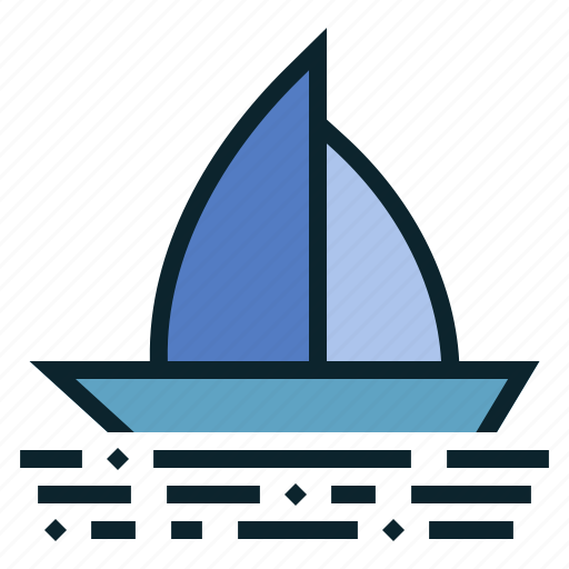 Boat, boating, holiday, sail, travel, vacation, yacht icon - Download on Iconfinder