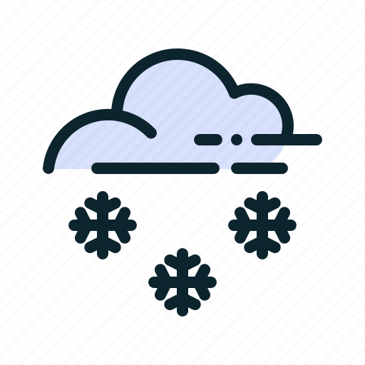 Christmas, cloud, new, snow, snowfall, winter, year icon - Download on Iconfinder