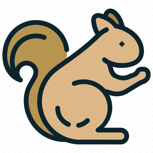 Animal, autumn, fauna, forest, squirrel, tree, winter icon - Download on Iconfinder