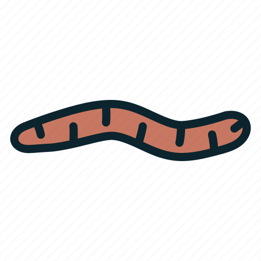 Earthworm, farming, fertilizer, gardening, locust, vermiculture, worm icon - Download on Iconfinder