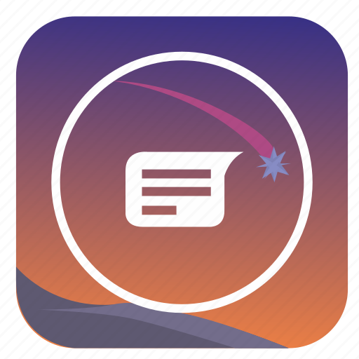 Comet, comment, cosmos, dialog, object, sky icon - Download on Iconfinder