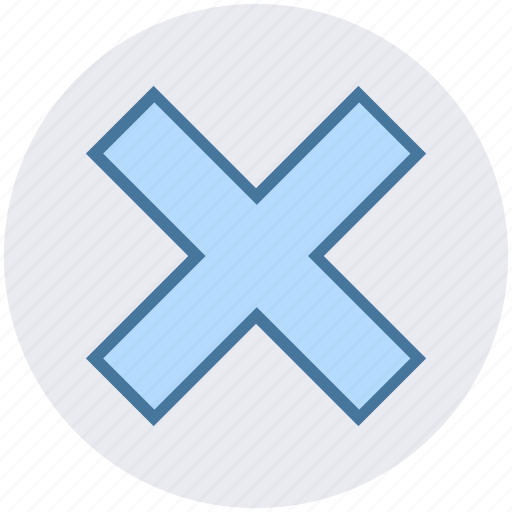 Cancel, close, cross, no, reject icon - Download on Iconfinder