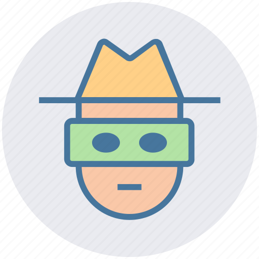 Detective, incognito, robber, spy, thief icon - Download on Iconfinder