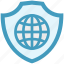 checkmark, cyber security, globe, internet, secure, tick 