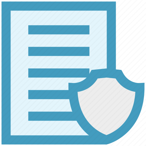 Data security, document, file, file security, sheet icon - Download on Iconfinder