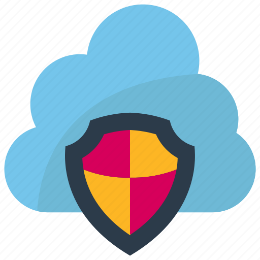 Cloud, data, protection, secure, security, server, storage icon - Download on Iconfinder