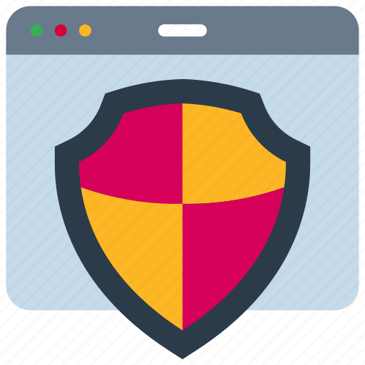 Browser, internet, protection, secure, security, shield, web icon - Download on Iconfinder