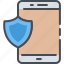 account, encryption, lock, mobile, phone, security, shield 