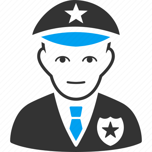 Policeman, cap, cop, guard, police officer, safety, sheriff icon - Download on Iconfinder
