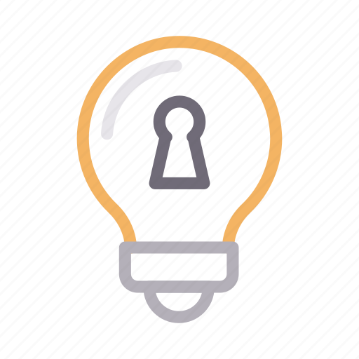 Creative, idea, innovation, keyhole, lock icon - Download on Iconfinder