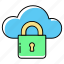 cloud, safe, storage, account, internet, online, secure 