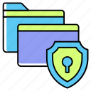 folder, lock, secure