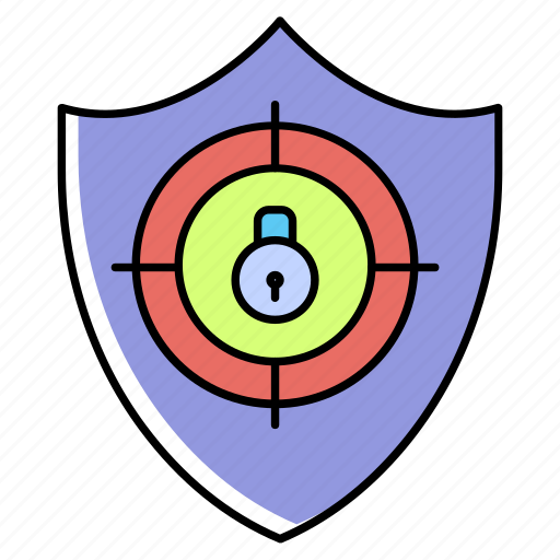 Key secure, shields specific attacks, password, lock icon - Download on Iconfinder