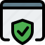 browser, security, verified, shield 