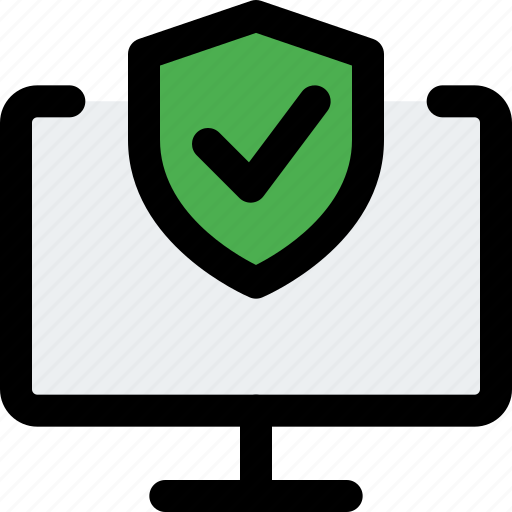 Security, verified, shield, desktop icon - Download on Iconfinder