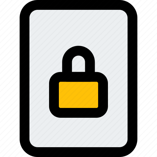 File, security, folder, lock icon - Download on Iconfinder