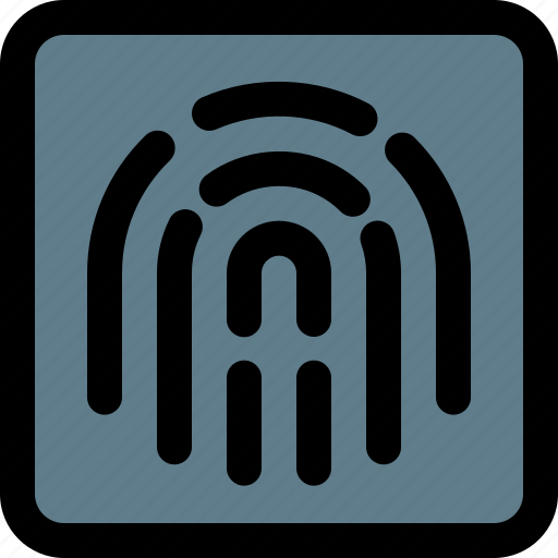 Fingerprint, security, scan, safety icon - Download on Iconfinder