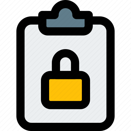 Note, security, padlock, lock icon - Download on Iconfinder