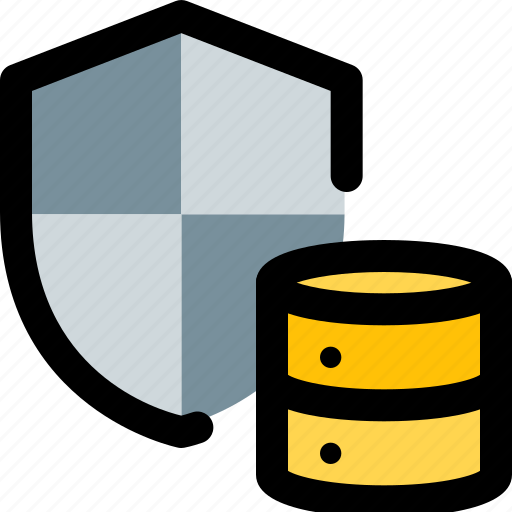 Database, security, data, shield icon - Download on Iconfinder