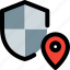 location, security, pointer, shield 