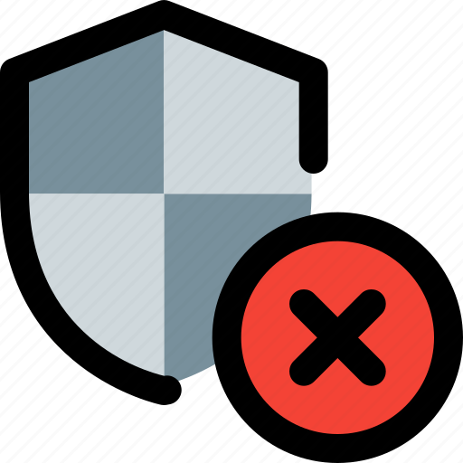 Remove, security, close, shield icon - Download on Iconfinder