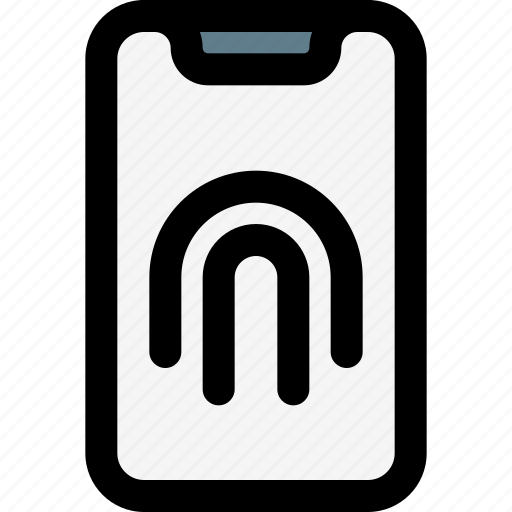Smartwatch, fingerprint, security, deveice icon - Download on Iconfinder