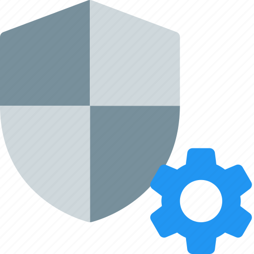 Setting, security, shield, protection icon - Download on Iconfinder