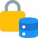 security, database, server, lock