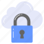 cloud, security, protection, safety, secure, padlock, encrypted 