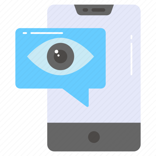 Conversation, monitoring, mobile, security, message, chat, protection icon - Download on Iconfinder