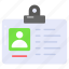 id, card, employee, identification, information, profile, document 