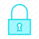 lock, padlock, password, protection, security
