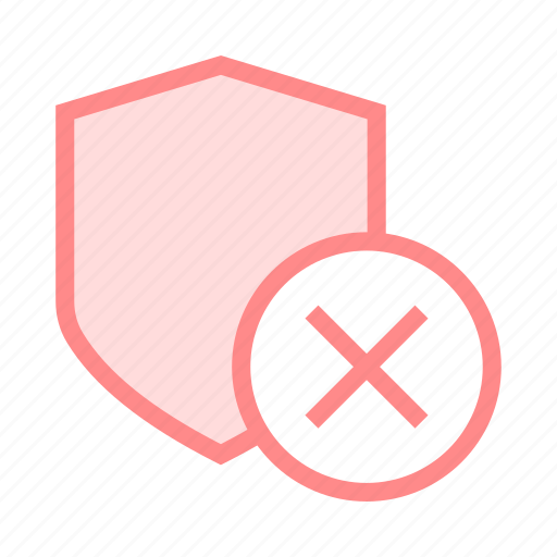 Delete, protection, remove, security, shield icon - Download on Iconfinder