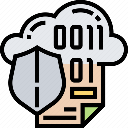 Cloud, storage, protection, security, server icon - Download on Iconfinder