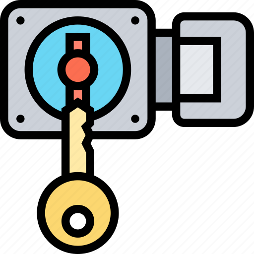 Key, padlock, unlock, open, access icon - Download on Iconfinder