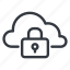 cloud, internet, lock, security, protection, data, privacy 