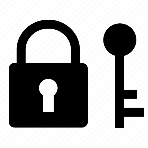 Encryption, lock, lock key, protection icon - Download on Iconfinder