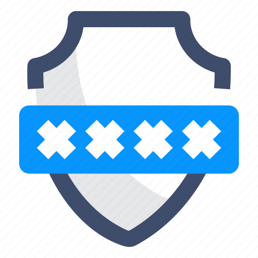 Access, password security, privacy, security, shield icon - Download on Iconfinder