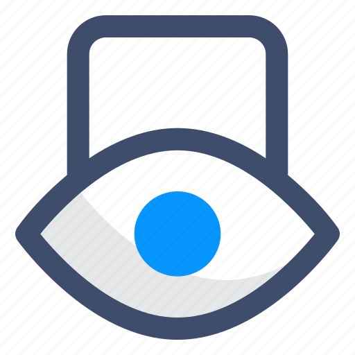 Eye, lock, private icon - Download on Iconfinder