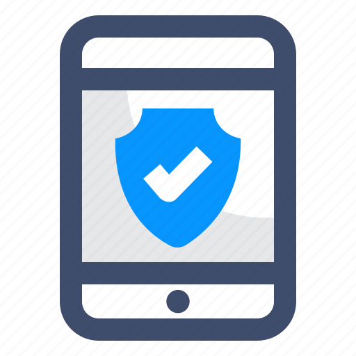 Mobile, protect, security, shield icon - Download on Iconfinder