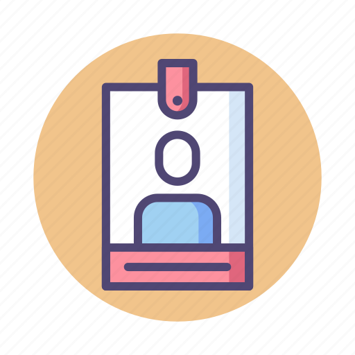 Badge, card, identification, pass, user icon - Download on Iconfinder