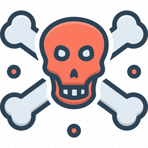 Dangerous, hazards, danger, peril, biohazard, warning, halloween icon - Download on Iconfinder