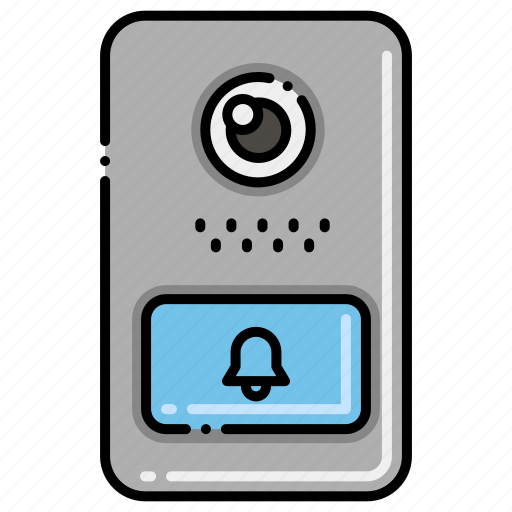 Doorbell, camera, surveillance icon - Download on Iconfinder