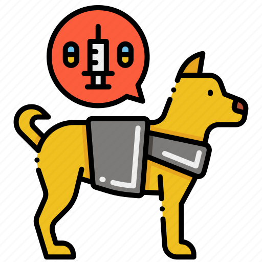 Drug, detection, dog icon - Download on Iconfinder