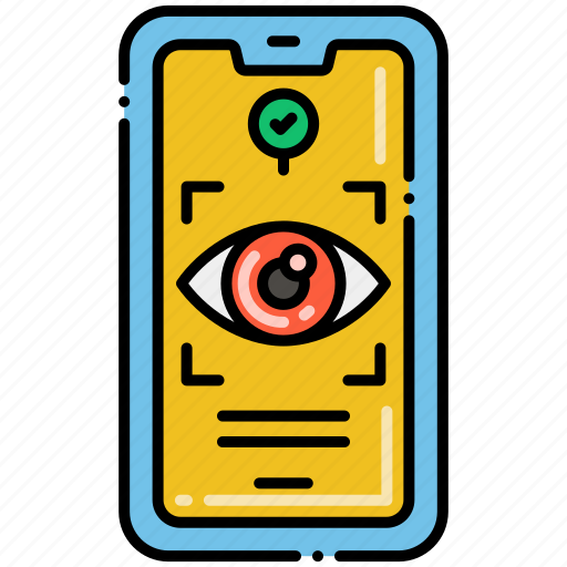 Eye, scanner, id, mobile icon - Download on Iconfinder