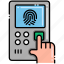 fingerprint, scanner, scan, id 